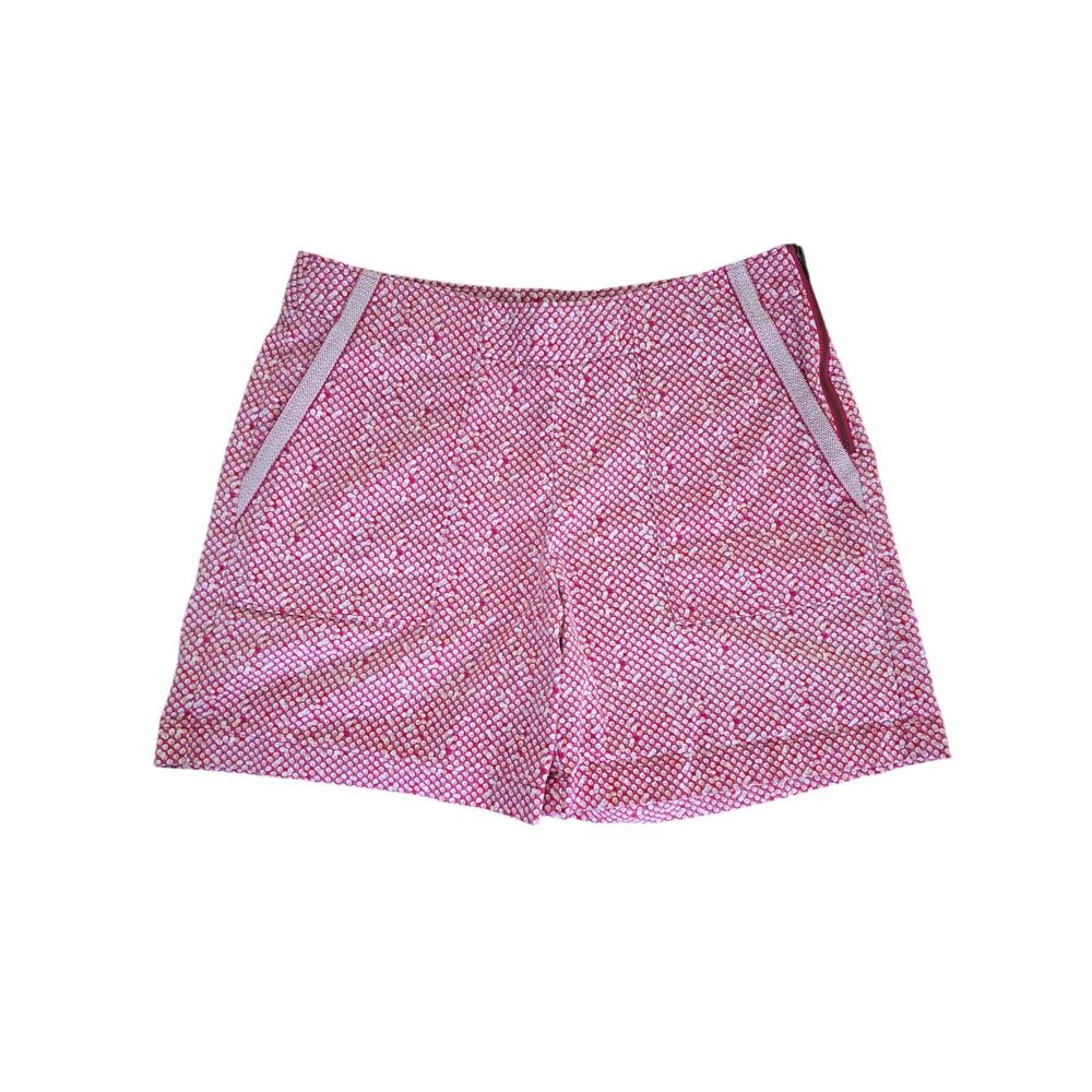 Cabi Picnic Shorts Red Pink Polka Dot Style#: 5121 Size 2